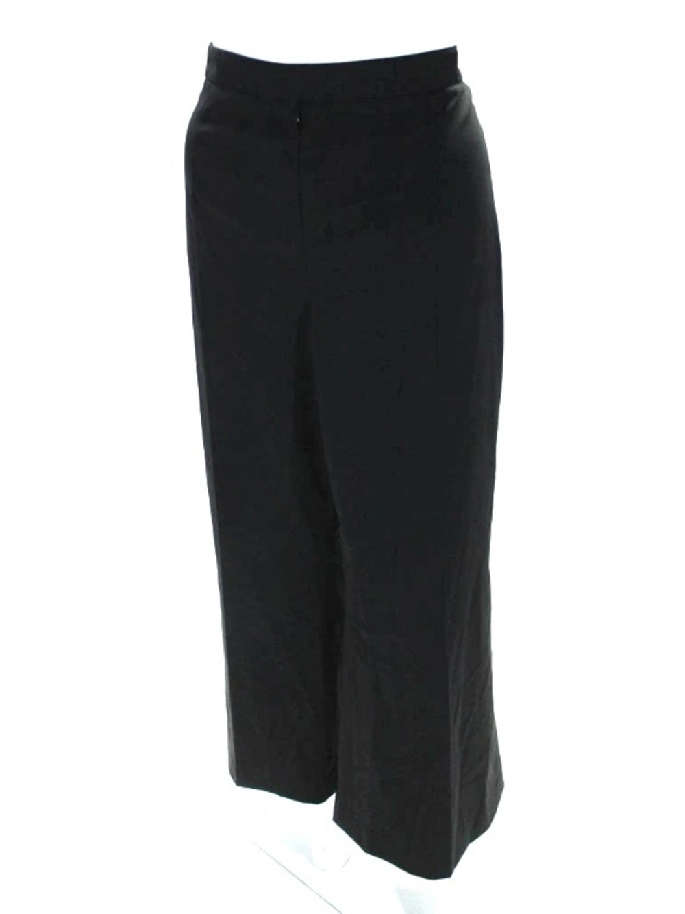 Marlowe Black Wool Women’s Trouser Pants Size 10 Made in Italy - Picture 2 of 7